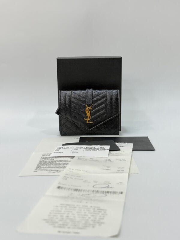 Saint Laurent Triquilt Envelope Wallet - Image 2