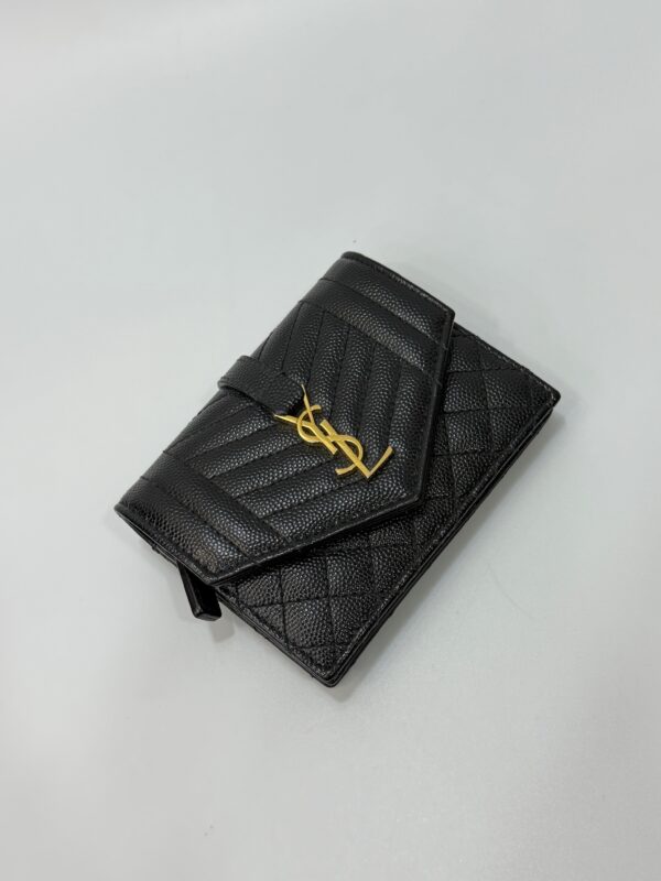 Saint Laurent Triquilt Envelope Wallet - Image 3