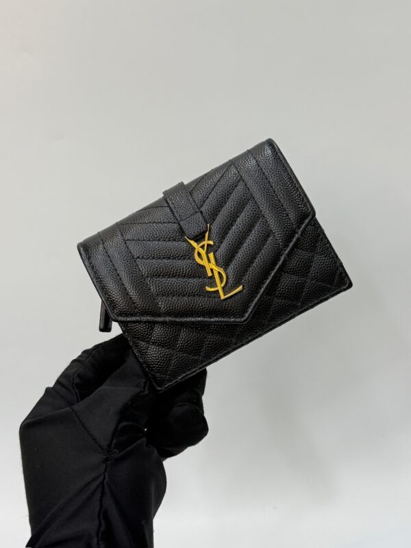 Saint Laurent Triquilt Envelope Wallet - Image 5