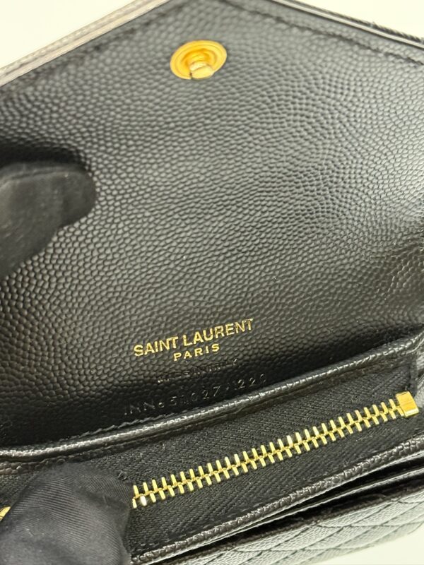 Saint Laurent Triquilt Envelope Wallet - Image 10
