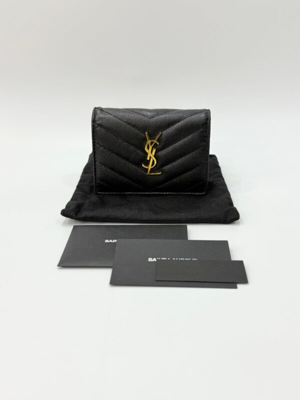 Saint Laurent Flap Compact Wallet - Image 2