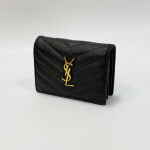 Saint Laurent Flap Compact Wallet
