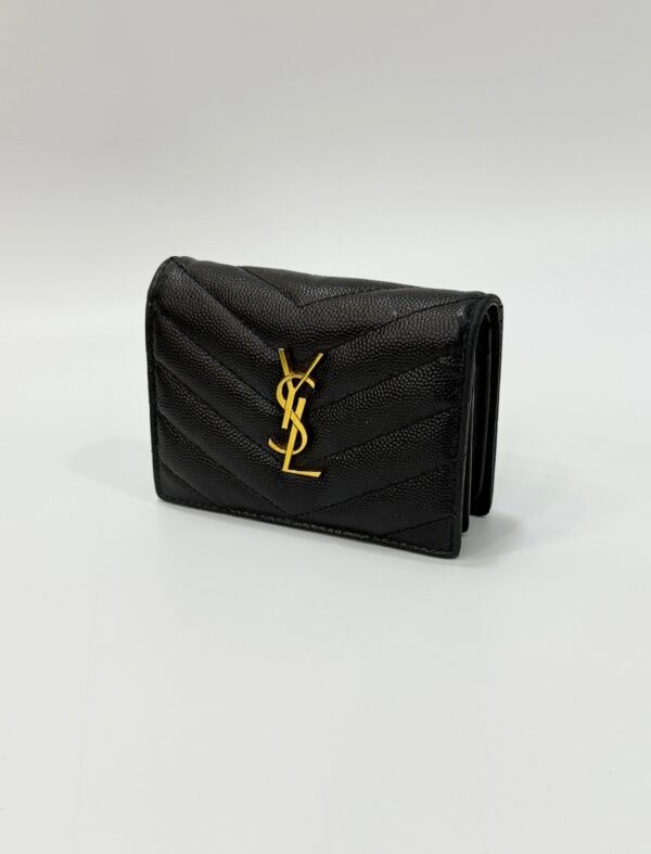 Saint Laurent Flap Compact Wallet