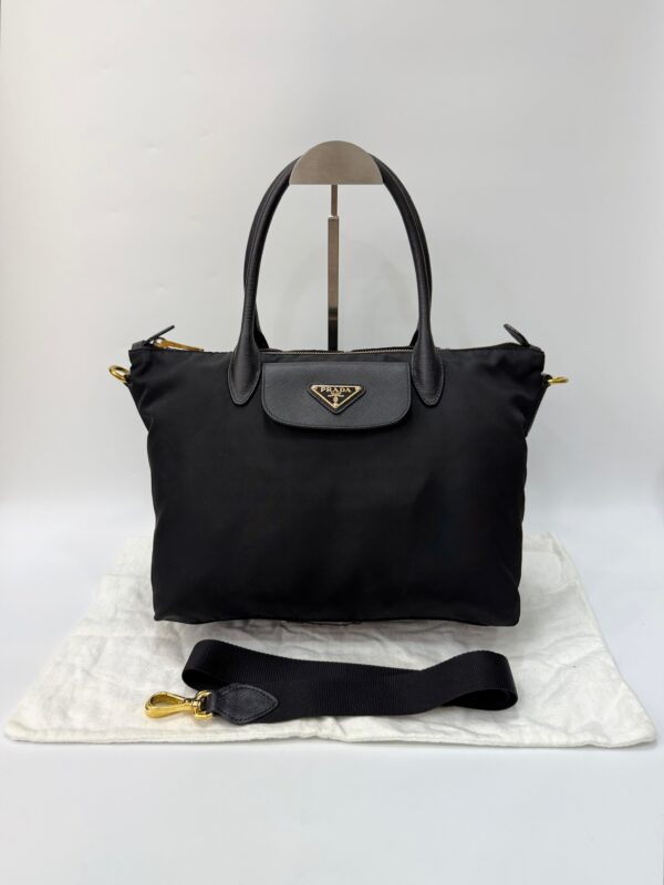 Prada BN2106 Nylon Flap Two Way - Image 2