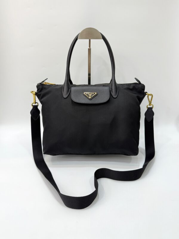 Prada BN2106 Nylon Flap Two Way