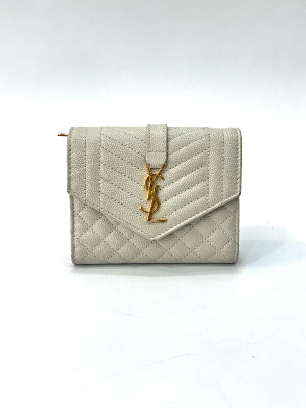 Saint Laurent Monogram Envelope Wallet - Image 4