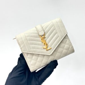 Saint Laurent Monogram Envelope Wallet
